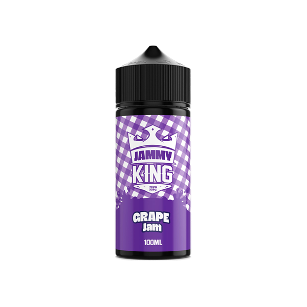 Jammy King 100ml 0mg Shortfill Vape Juice [70VG/30PG]