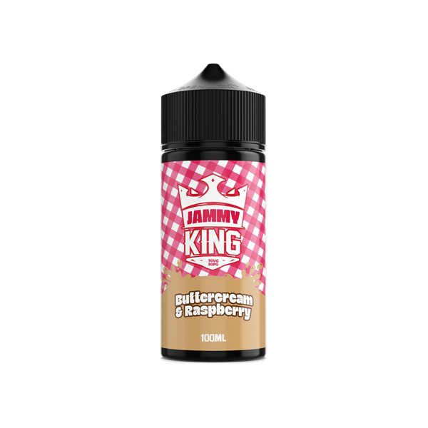 Jammy King 100ml 0mg Shortfill Vape Juice [70VG/30PG]