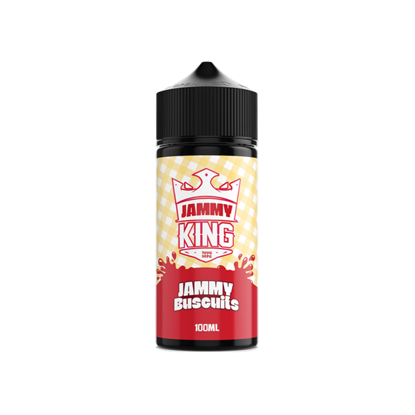 Jammy King 100ml 0mg Shortfill Vape Juice [70VG/30PG]