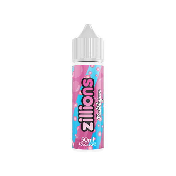 Zillions 50ml 0mg Shortfill Vape Juice [70VG/30PG]