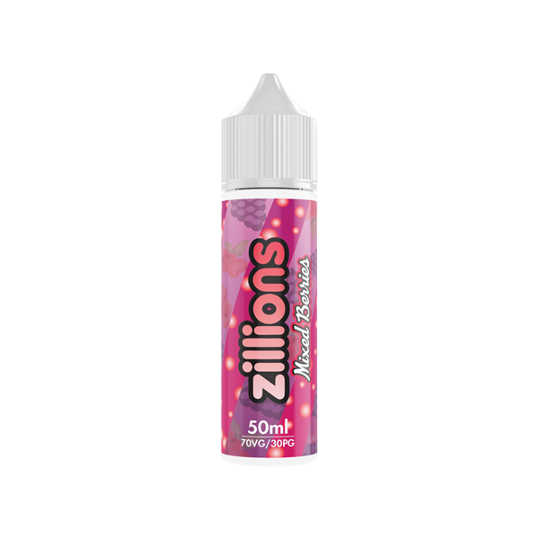 Zillions 50ml 0mg Shortfill Vape Juice [70VG/30PG]