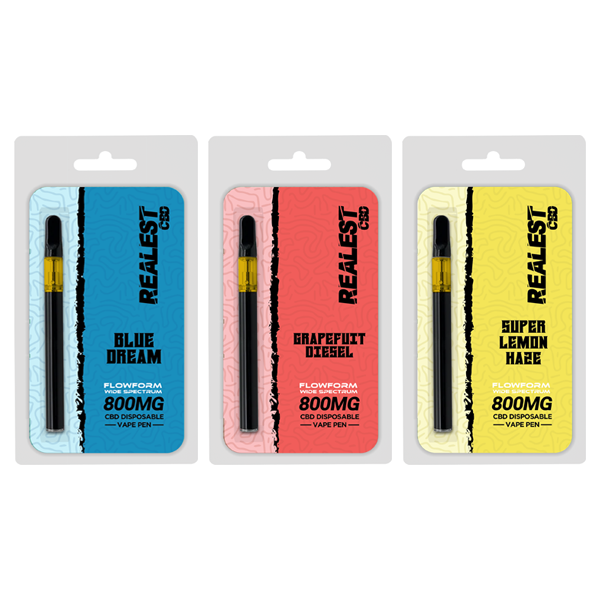 Realest CBD 800mg Disposable Vape