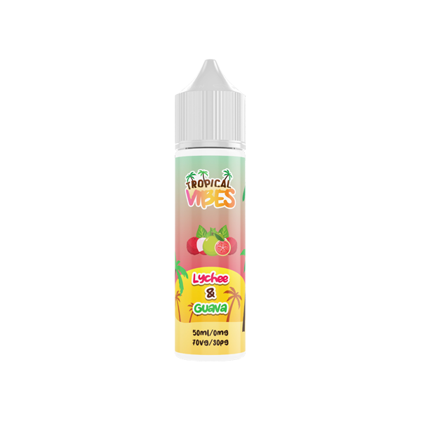 Tropical Vibes 50ml 0mg Shortfill Vape Juice [70VG/30PG]