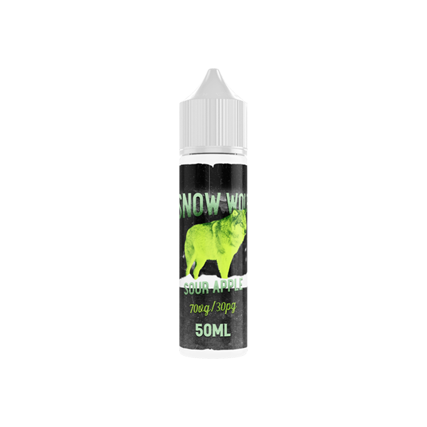 Snow Wolf 50ml 0mg Shortfill Vape Juice [70VG/30PG]