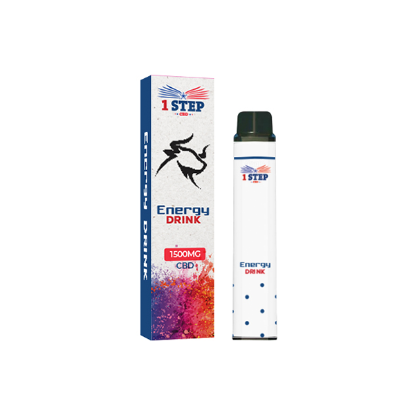 1 Step CBD 1500mg Broad Spectrum Vape 8ml