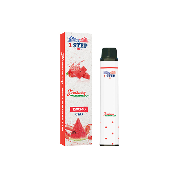 1 Step CBD 1500mg Broad Spectrum Vape 8ml