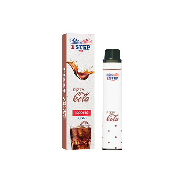 1 Step CBD 1500mg Broad Spectrum Vape 8ml