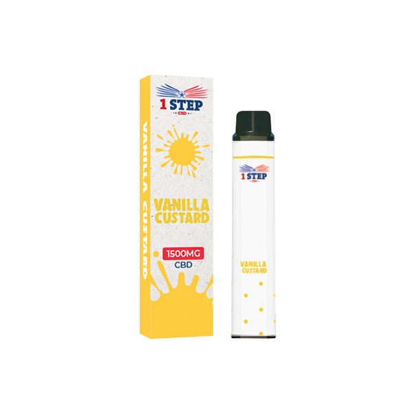 1 Step CBD 1500mg Broad Spectrum Vape 8ml