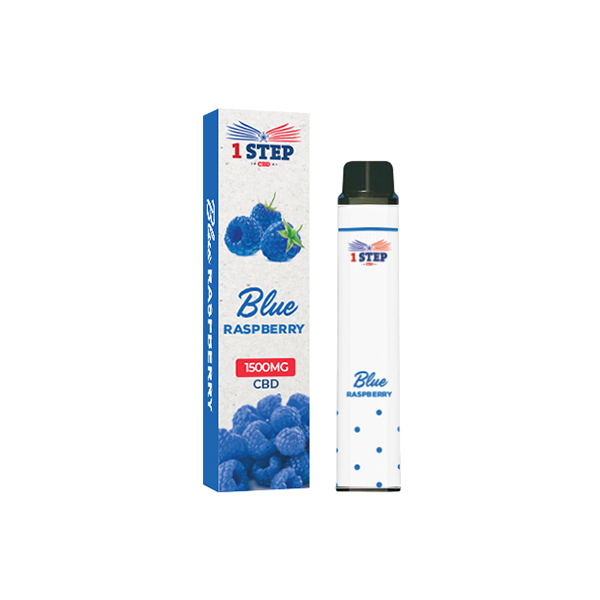 1 Step CBD 1500mg Broad Spectrum Vape 8ml