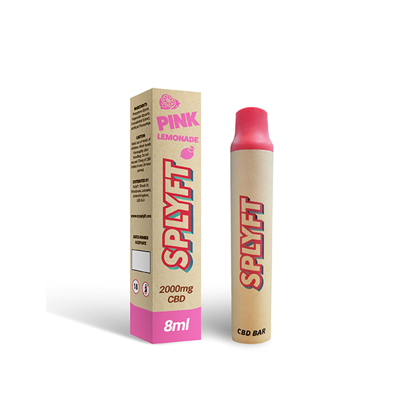 SPLYFT Eco Bar 2000mg CBD Biodegradable Disposable Vape