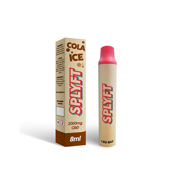 SPLYFT Eco Bar 2000mg CBD Biodegradable Disposable Vape