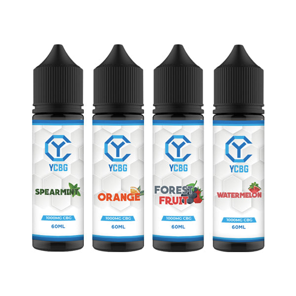 yCBG 1000mg 60ml Organic Hemp CBG Vape Juice [70VG/30PG]