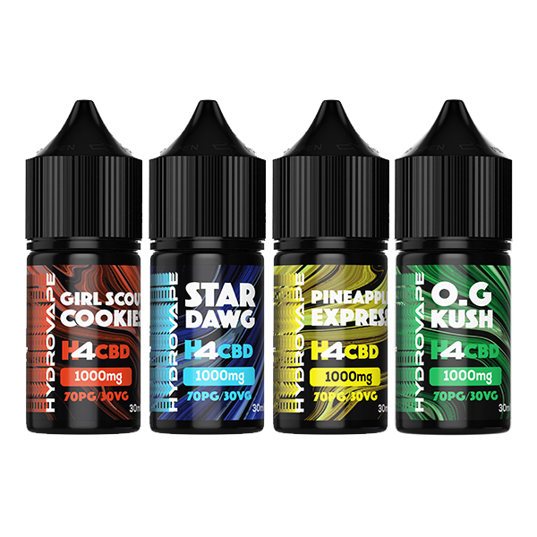 Hydrovape 30ml 1000mg H4 CBD Vape Juice [70VG/30PG]