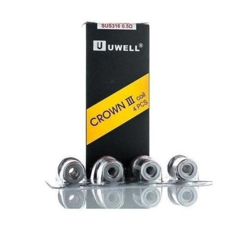 Uwell Crown 3 Coils – 0.25/0.4/0.5 Ohms - vape store