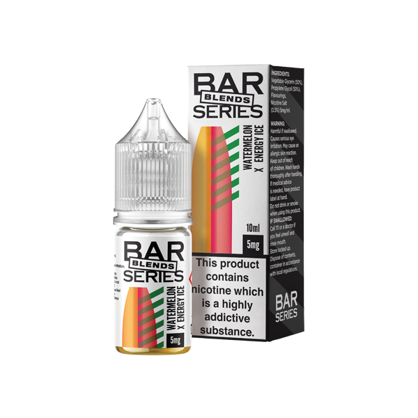 Bar Series 5mg 10ml Nic Salts [50VG/50PG]
