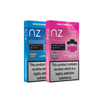 NZO 20mg Pukka Juice Salt Cartridges with Red Liquids Nic Salt (50VG/50PG) - vape store
