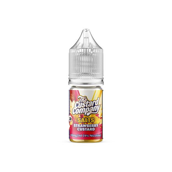 10mg The Custard Company Flavoured Nic Salt 10ml (50VG/50PG) - vape store