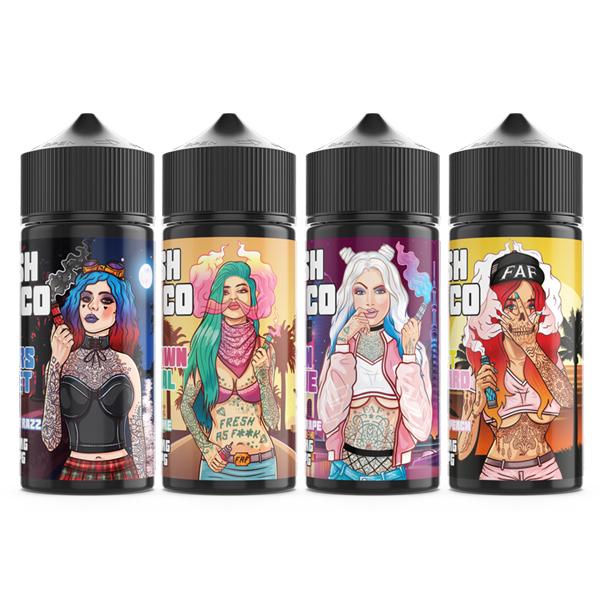 Fresh Vape Co 100ml Shortfill 0mg (70VG/30PG) - vape store