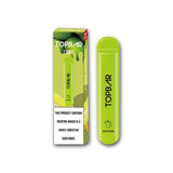 20mg Top Bar Disposable Vape Pod 600 Puffs - vape store