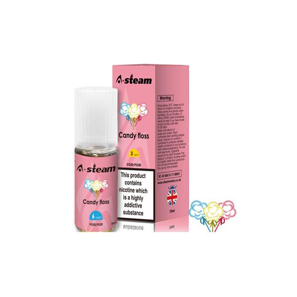 A-Steam Fruit Flavours 12MG 10ml (50VG/50PG) - vape store