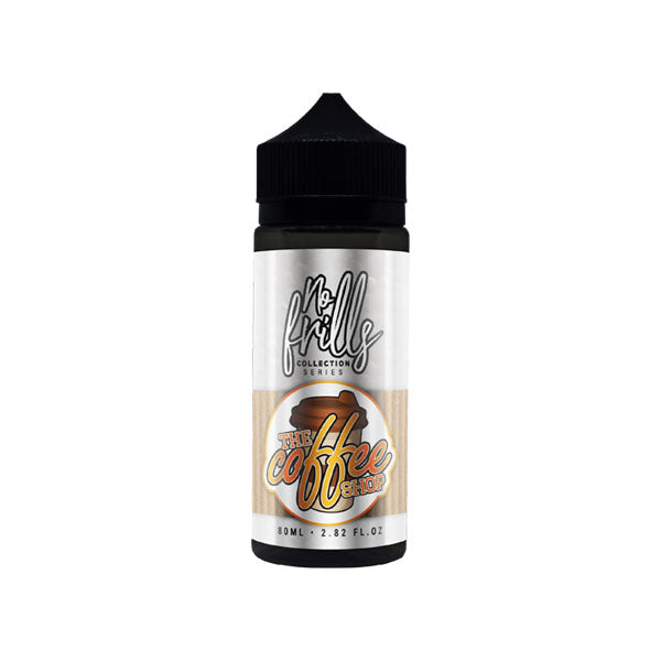 No Frills Collection Coffee Shop 80ml Shortfill 0mg (80VG/20PG) - vape store