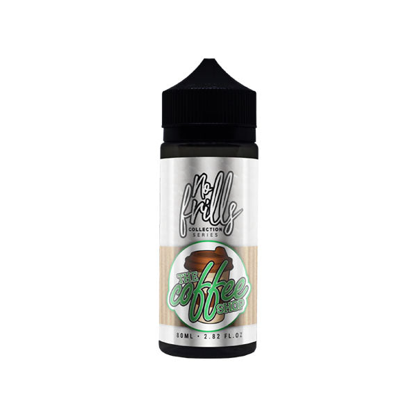 No Frills Collection Coffee Shop 80ml Shortfill 0mg (80VG/20PG) - vape store