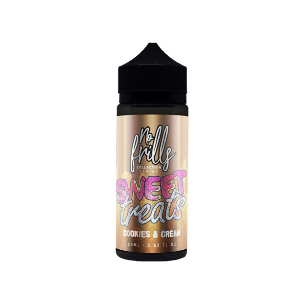 No Frills Collection Sweet Treats 80ml Shortfill 0mg (80VG/20PG) - vape store