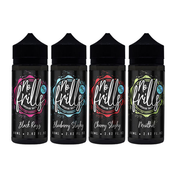 No Frills Originals 80ml 0mg Shortfill Vape Juice [80VG/20PG]