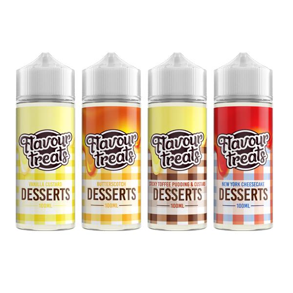 Flavour Treats Desserts by Ohm Boy 100ml Shortfill 0mg (70VG/30PG) - vape store