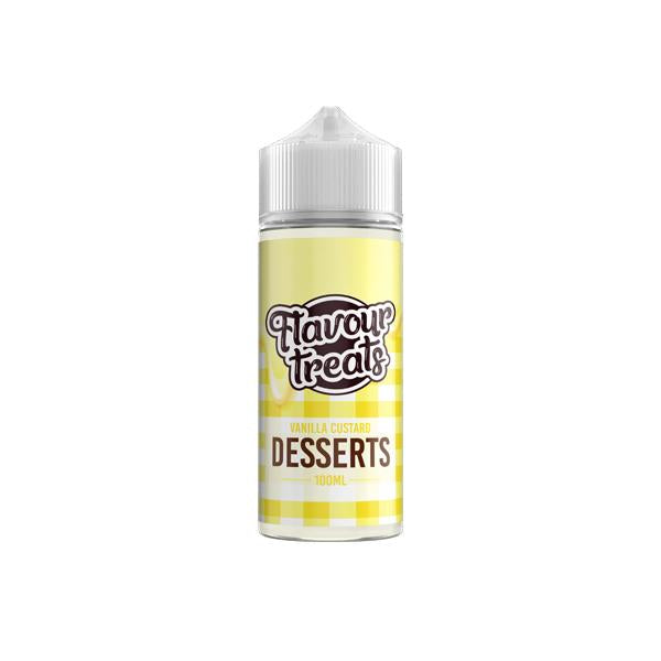 Flavour Treats Desserts by Ohm Boy 100ml Shortfill 0mg (70VG/30PG) - vape store