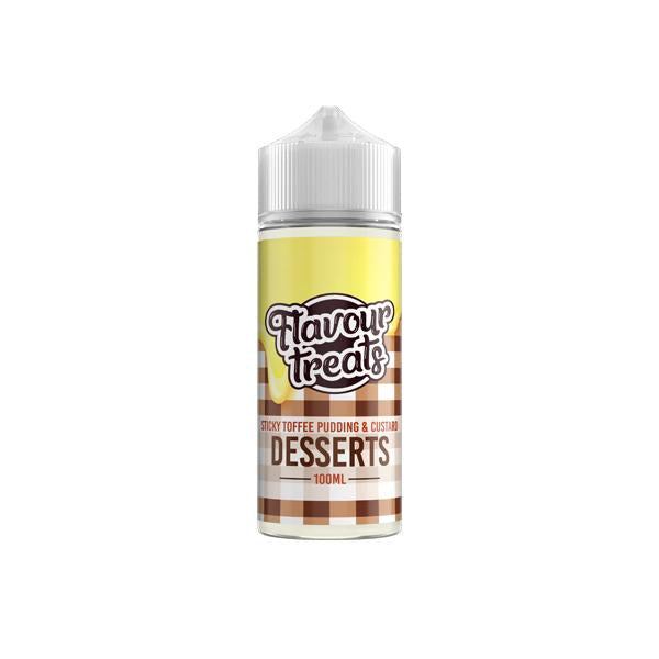 Flavour Treats Desserts by Ohm Boy 100ml Shortfill 0mg (70VG/30PG) - vape store