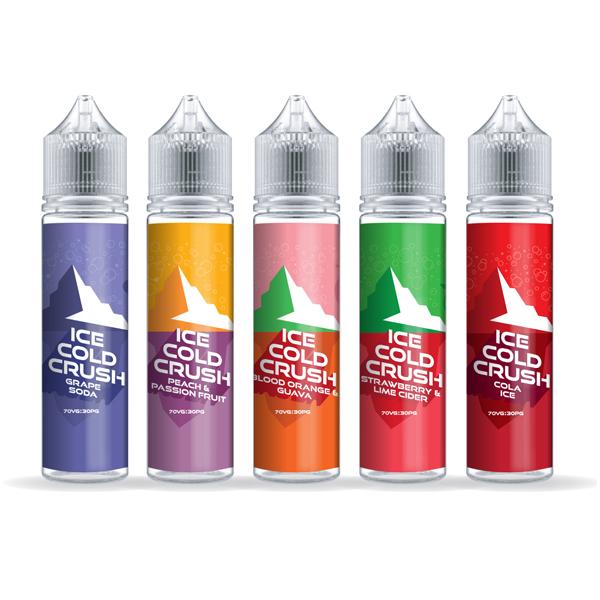 Ice Cold Crush 50ml Shortfill 0mg (70VG/30PG) - vape store