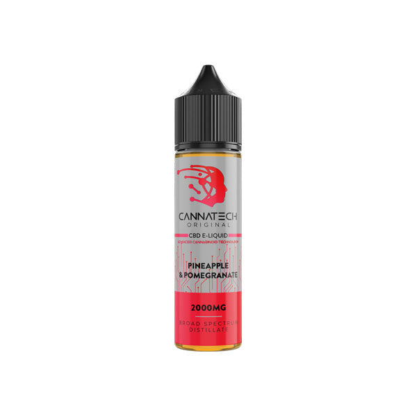 Cannatech 2000mg Broad Spectrum CBD E-liquid 50ml - vape store
