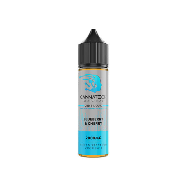 Cannatech 2000mg Broad Spectrum CBD E-liquid 50ml - vape store