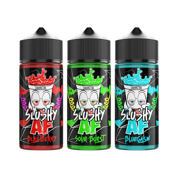 Slushy AF 5000mg CBD E-liquid 120ml (70PG/30VG) - vape store