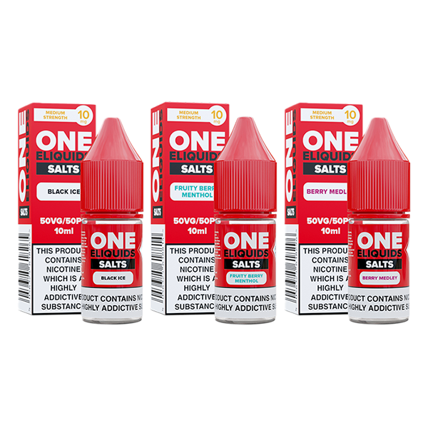 One E-Liquids 10ml 10mg Nic Salts [50VG/50PG]
