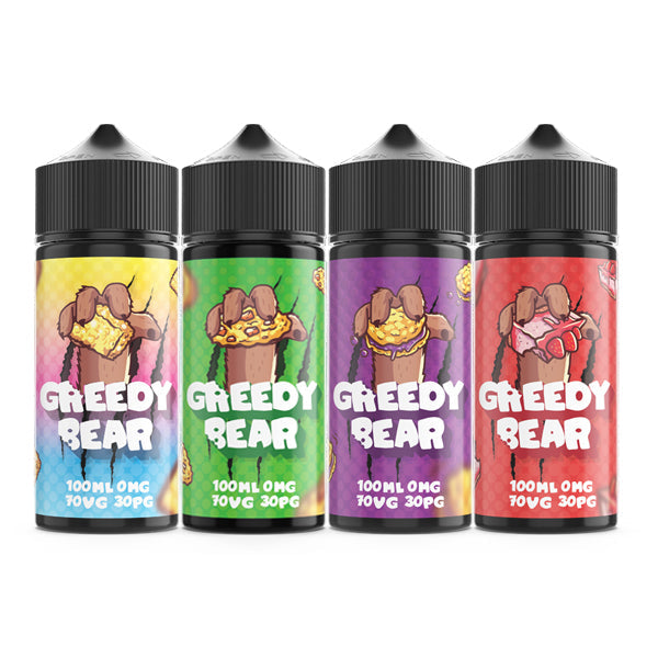 Greedy Bear 100ml Shortfill 0mg (70VG/30PG) - vape store