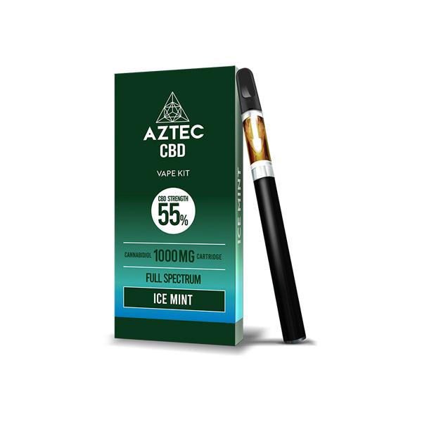 Aztec CBD 1000mg Vape Kit - 1ml - vape store