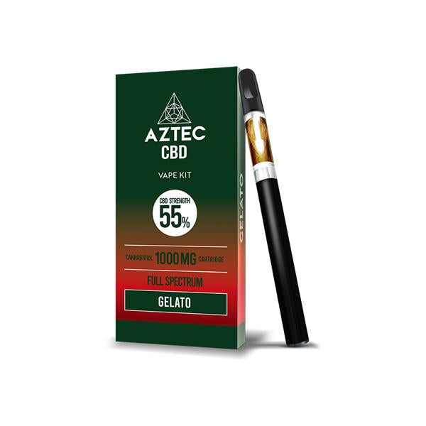 Aztec CBD 1000mg Vape Kit - 1ml - vape store