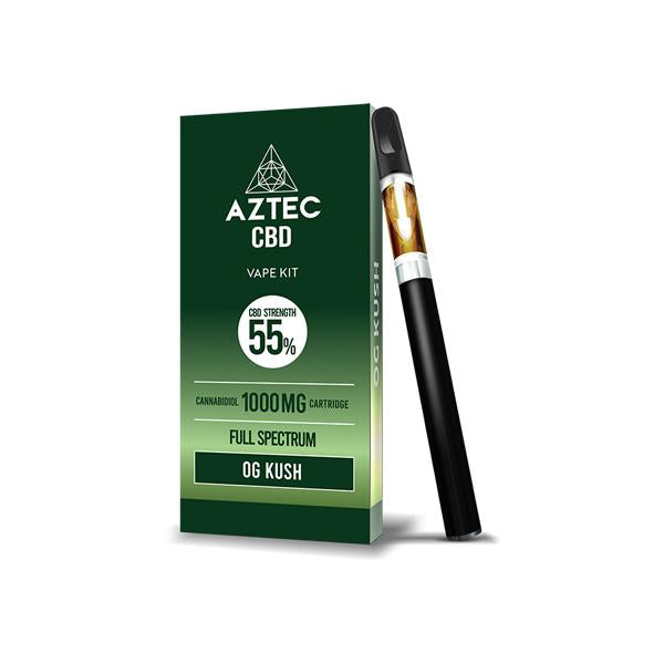 Aztec CBD 1000mg Vape Kit - 1ml - vape store
