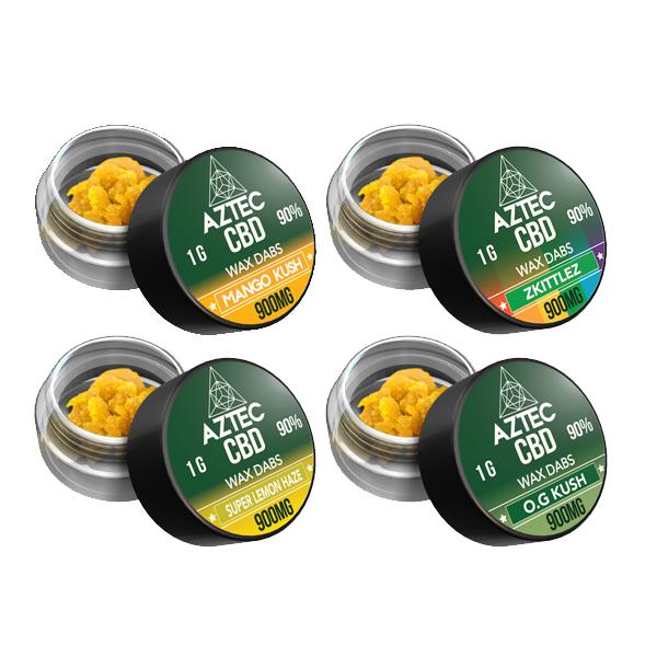 Aztec CBD 900mg CBD Wax/Crumble - 1g - vape store