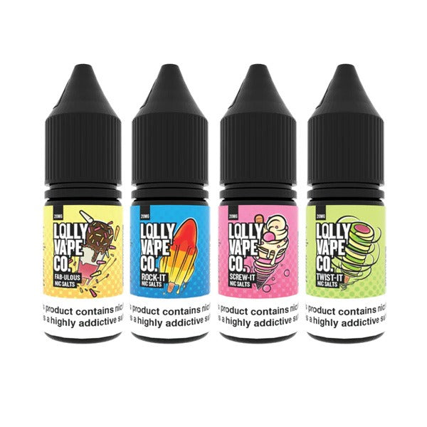 10mg Lolly Vape Co 10ml Nic Salts (50VG/50PG) - vape store
