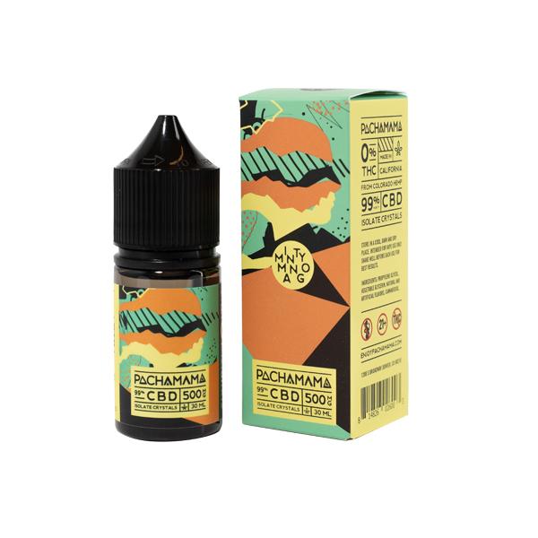 Pachamama 500mg CBD Vaping Liquid 30ml (70PG/30VG) - vape store