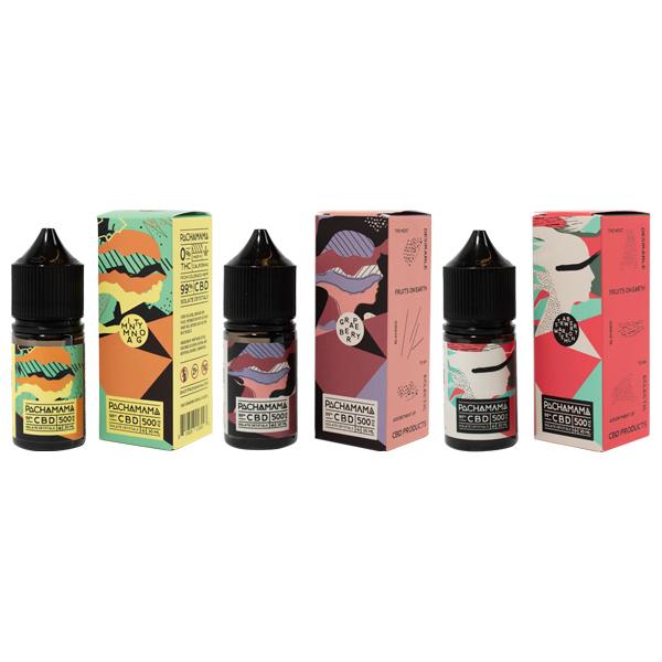 Pachamama 500mg CBD Vaping Liquid 30ml (70PG/30VG) - vape store