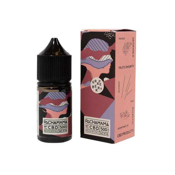Pachamama 500mg CBD Vaping Liquid 30ml (70PG/30VG) - vape store