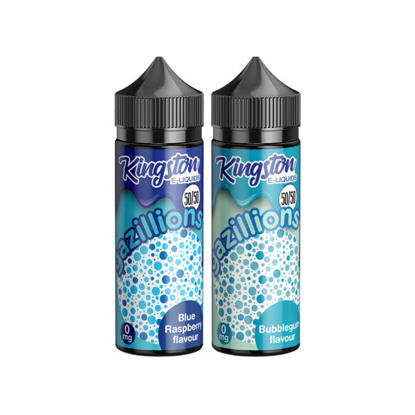 Kingston Gazillions 120ml Shortfill 0mg (50VG/50PG) - vape store