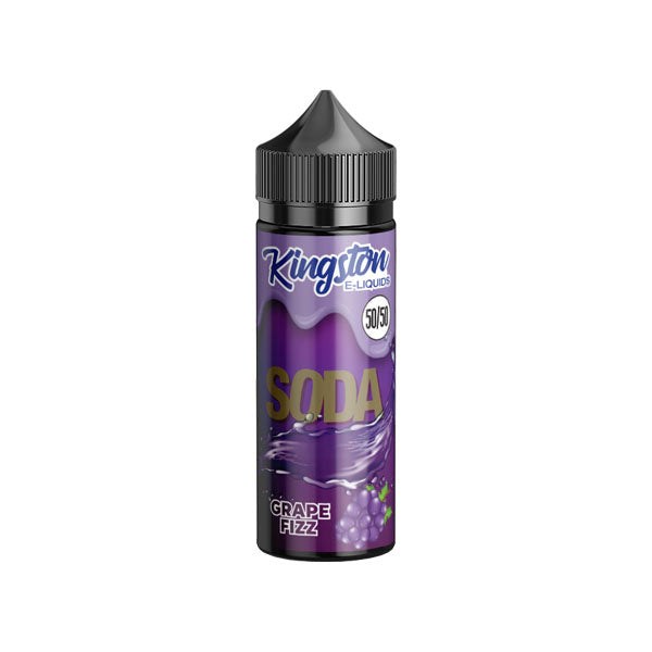 Kingston Soda 120ml Shortfill 0mg (50VG/50PG) - vape store