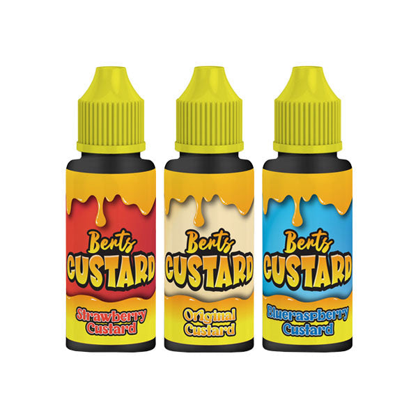 Berts Custard 120ml Shortfill 0mg (70VG/30PG) - vape store