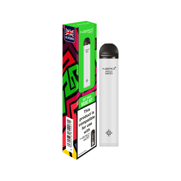 Nerd Pod 3500 Rechargeable Ergonomic Vape