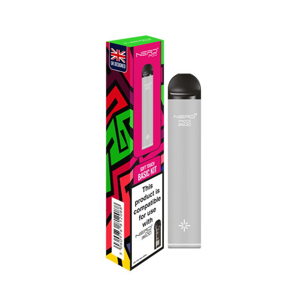 Nerd Pod 3500 Rechargeable Ergonomic Vape